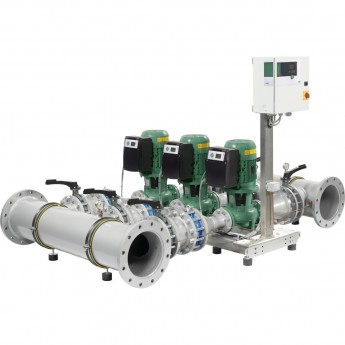 Высокоэффективная, автоматическая, готовая к подключению установка WILO SIFLUX 21-IL-E 80/170-15/2-SC-16-T4